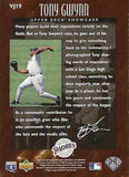 1996 Upper Deck #VJ19 Tony Gwynn V.J. Lovero Collection