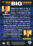 1997 Collector's Choice #45 Juan Gonzalez The Big Show