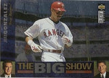 1997 Collector's Choice #45 Juan Gonzalez The Big Show