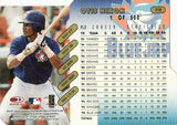 1997 Donruss #318 Otis Nixon Press Proofs Gold