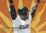 1997 Fleer #1 Barry Bonds Golden Memories