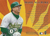 1997 Fleer #4 Mark McGwire Golden Memories