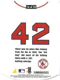 1997 Pinnacle #16 Mo Vaughn Home/Away