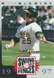 1997 Pinnacle X-Press #NNO Mark McGwire Swing-for-the-Fences-Players