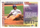 1997 Topps #SB23 Otis Nixon Season's Best