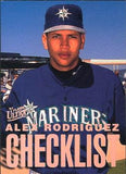 1997 Ultra #4 Alex Rodriguez Checklists (Series Two)