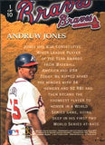 1997 Ultra #1 Andruw Jones Golden Prospects