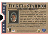 1997 Upper Deck #TS12 Richard Hidalgo Ticket to Stardom