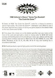 1998 Collector's Choice #CG28a Juan Gonzalez You Crash the Game