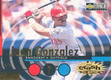 1998 Collector's Choice #CG28a Juan Gonzalez You Crash the Game