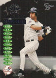1998 SkyBox Dugout Axcess #4DH Derek Jeter Double Header