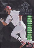 1998 SkyBox Dugout Axcess #11DH Mark McGwire Double Header