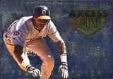 1998 SkyBox Dugout Axcess #FF1 Brian Hunter Frequent Flyers