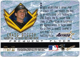 1998 SkyBox Dugout Axcess #FF6 Craig Biggio Frequent Flyers