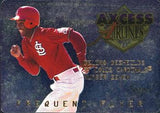 1998 SkyBox Dugout Axcess #FF9 Delino DeShields Frequent Flyers
