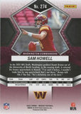 2022 Panini Mosaic #274 Sam Howell