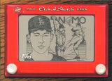 1998 Topps #ES5 Hideo Nomo Etch-A-Sketch