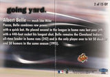 1999 Fleer Tradition #2 GY Albert Belle Going Yard