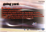 1999 Fleer Tradition #15 GY Mo Vaughn Going Yard