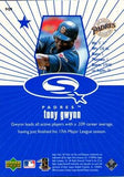 1999 UD Choice #SQ8 Tony Gwynn StarQuest Blue