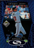 1999 UD Choice #SQ10 Chipper Jones StarQuest Blue