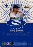 1999 UD Choice #SQ12 Randy Johnson StarQuest Blue