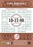 1999 UD Choice #Y20 Tino Martinez Yard Work