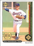 1999 Upper Deck #X9 Nolan Ryan 10th Anniversary Team