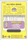 1999 Upper Deck #WY28 Larry Walker Wonder Years