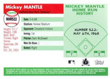 2008 Topps #MHR522 Mickey Mantle Mickey Mantle Home Run History