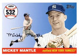 2008 Topps #MHR532 Mickey Mantle Mickey Mantle Home Run History