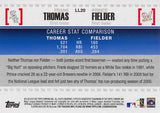 2010 Topps #LL20 Frank Thomas / Prince Fielder Legendary Lineage