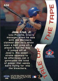 1998 Fleer Tradition #326 Jose Cruz, Jr.