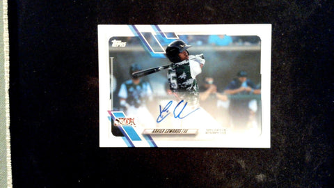 2021 Topps Pro Debut #PD-34 Xavier Edwards Autographs