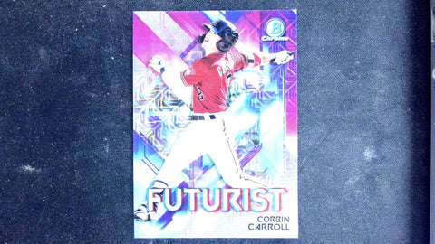 2021 Bowman #FUT-CC Corbin Carroll Chrome Futurist (Mega Box)