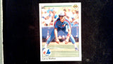 1990 Upper Deck #466 Larry Walker Team - Batting