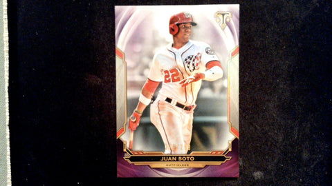 2019 Topps Triple Threads #96 Juan Soto Amethyst #/299