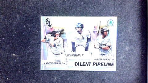2020 Bowman #TP-CWS  Adolfo / Luis Robert / Andrew Vaughn Talent Pipeline