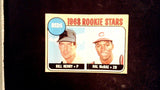1968 Topps #384 Reds 1968 Rookie Stars (Bill Henry / Hal McRae) RS, RC