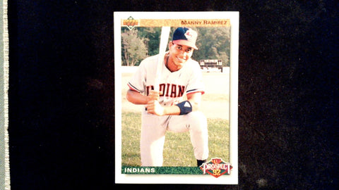 1994 Pinnacle Power Surge #PS13 Manny Ramirez