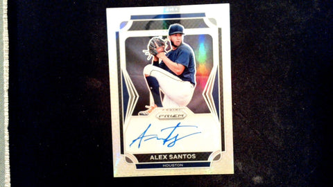 2021 Panini Prizm Draft Picks #AU-AS Alex Santos Autographs