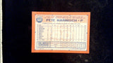 1991 Topps Traded #53T Pete Harnisch Gray Card Stock (Pack Version)
