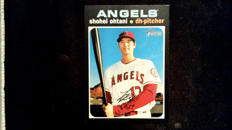 2020 Topps Heritage #433 Shohei Ohtani