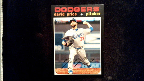 2020 Topps Heritage #565b David Price