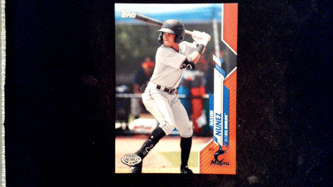 2020 Topps Pro Debut #PD-31 Nasim Nunez Orange