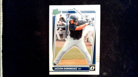 2021 Donruss Optic #RP11 Jasson Dominguez Rated Prospect