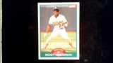 1989 Score Rookie & Traded #50T Rickey Henderson