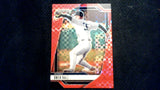 2025 Panini Prizm #221 Owen Hall Red Power Prizms #/99