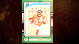 2024 Donruss #335 Audric Estime Press Proof Green