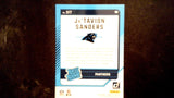 2024 Donruss #317 Ja'Tavion Sanders Press Proof Blue